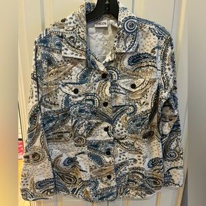 Chico’s Paisley Coat